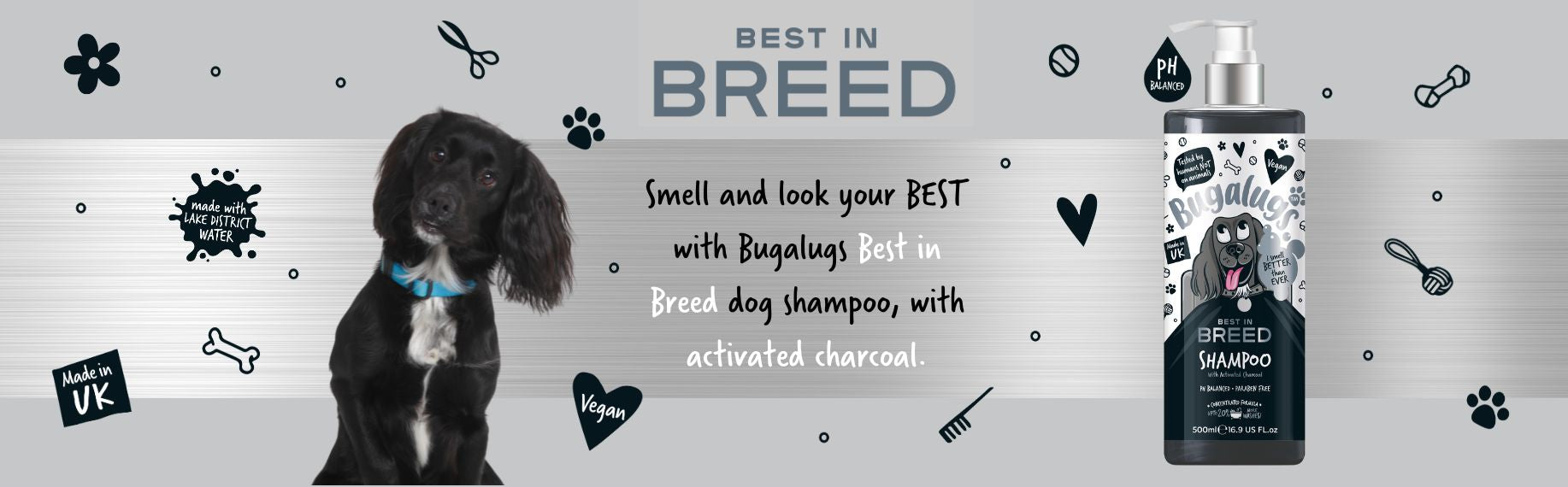 Best in Breed dog shampoo blog banner