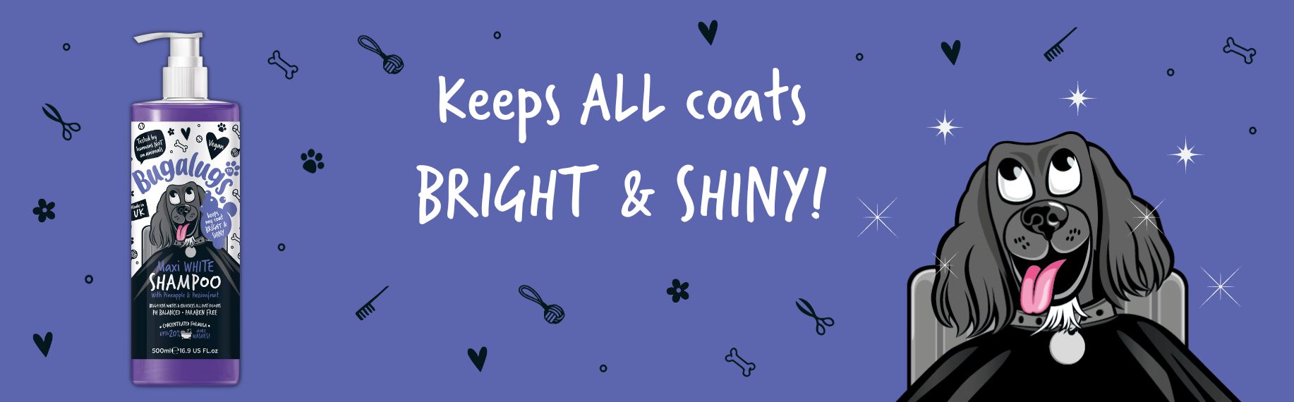 Maxi White Dog Shampoo Blog Banner