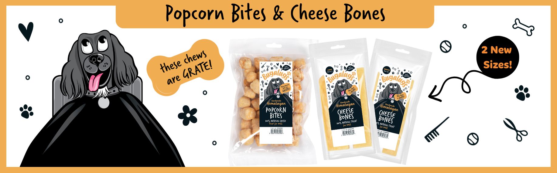 Popcorn Bites and Cheese Bones Blog Banner