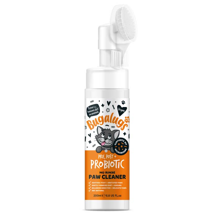 Pre, Post + Probiotic No Rinse Paw Cleaner for Cats
