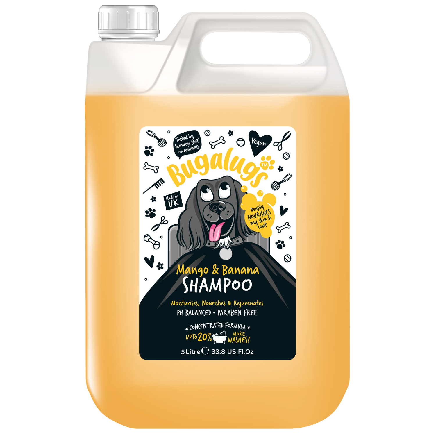 Mango & Banana Dog Shampoo (5L)
