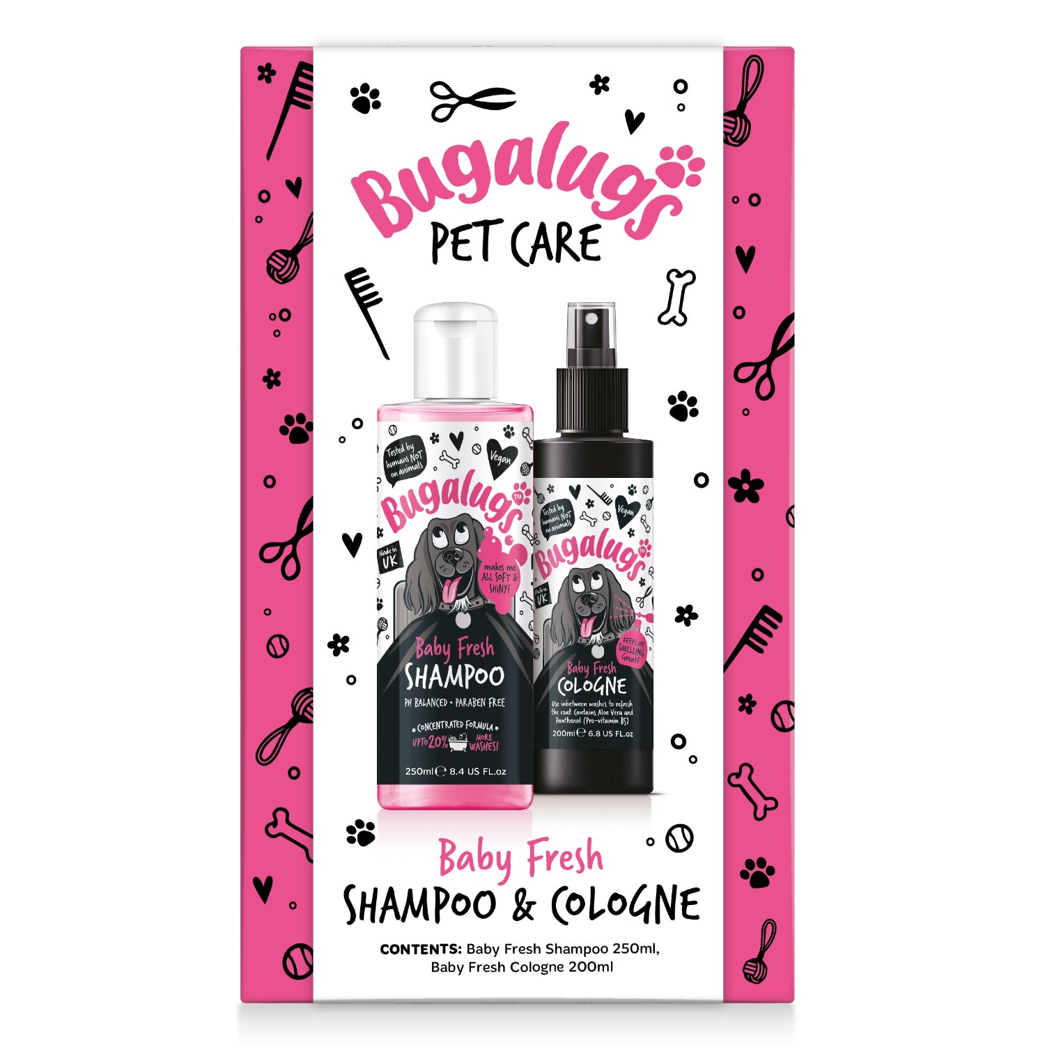 Baby Fresh Dog Shampoo & Cologne Gift Set