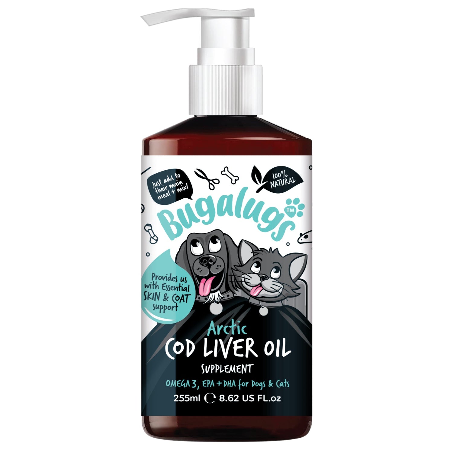 Arctic Cod Liver Oil Supplement for Dogs & Cats