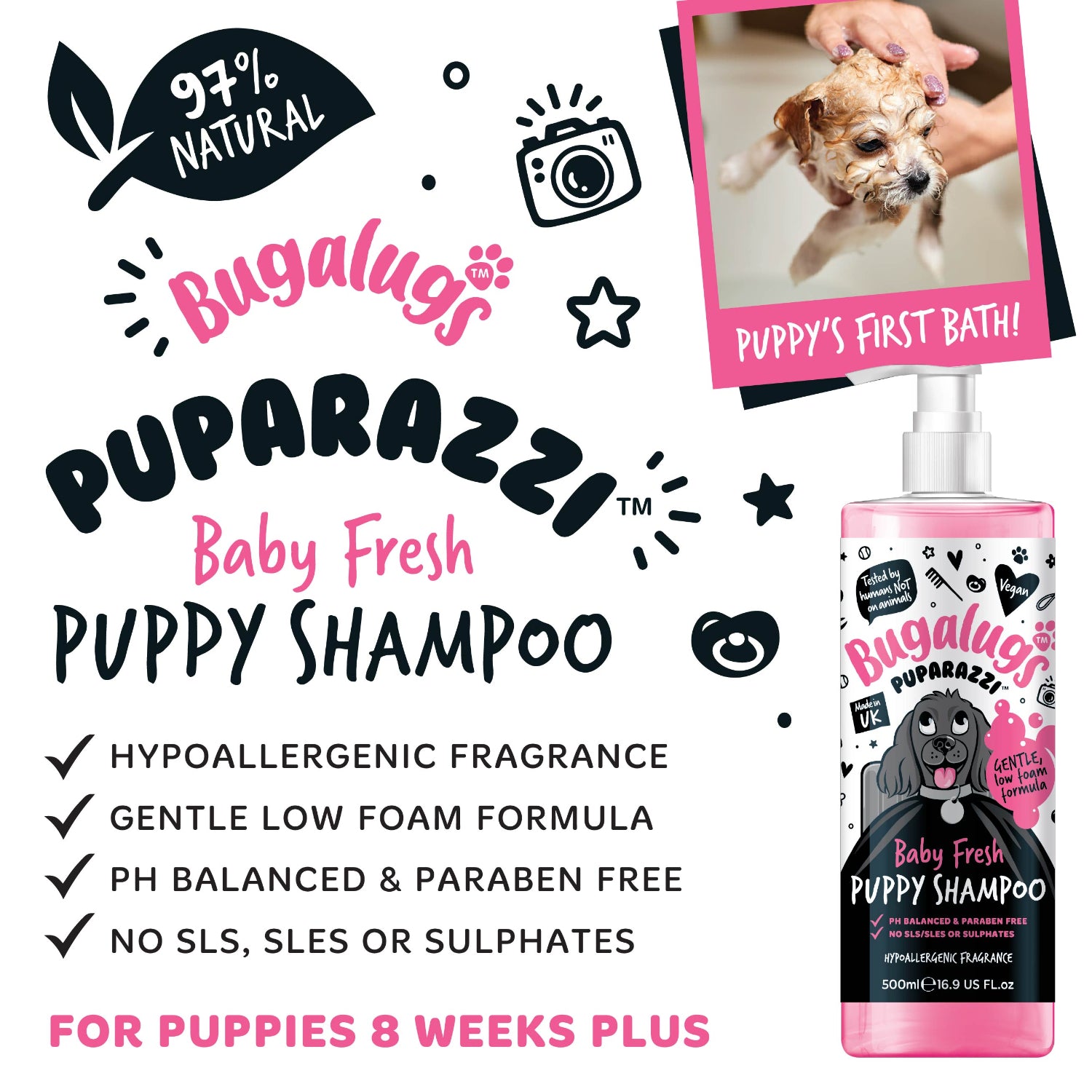 Puparazzi™ Baby Fresh Puppy Shampoo