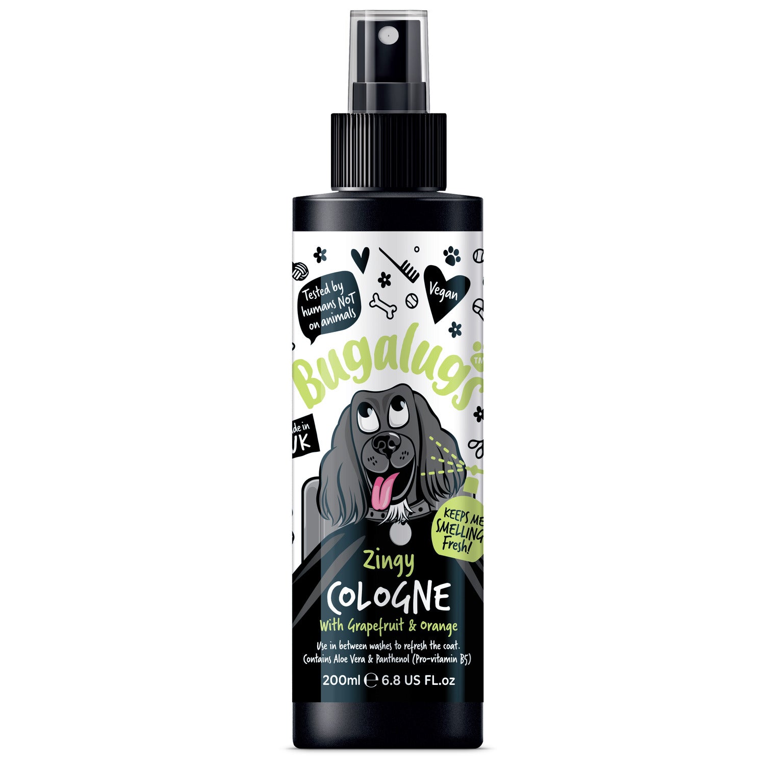 Zingy Dog Cologne with Grapefruit & Orange
