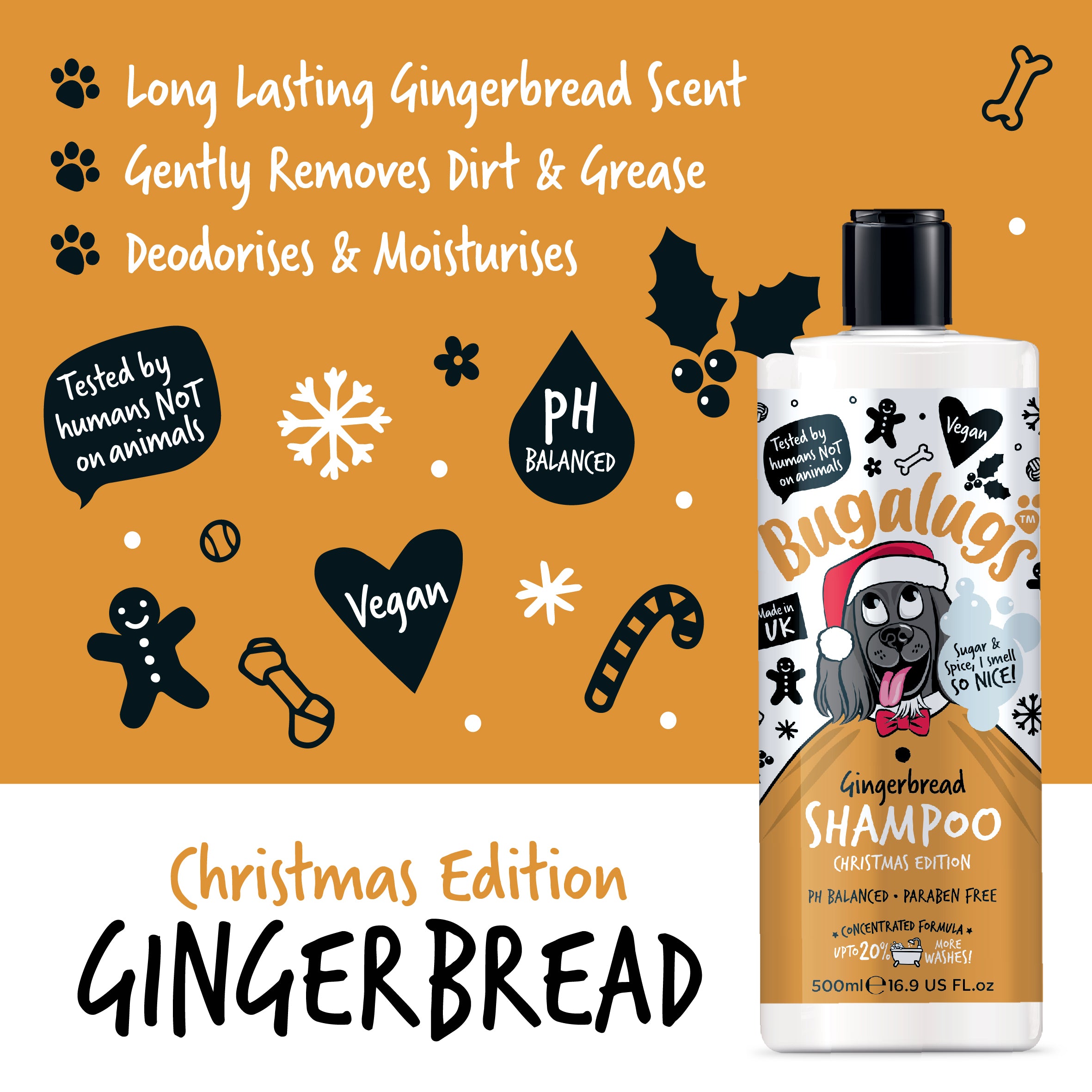 Christmas Edition: Gingerbread Dog Shampoo