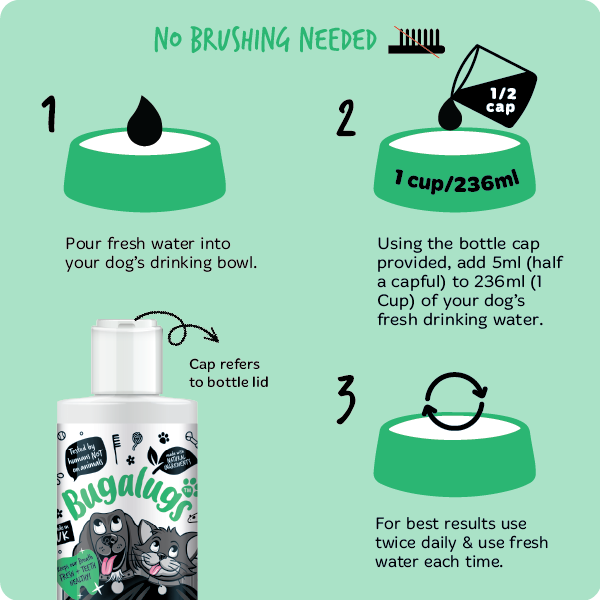 How to use Bugalugs Dental Water additive