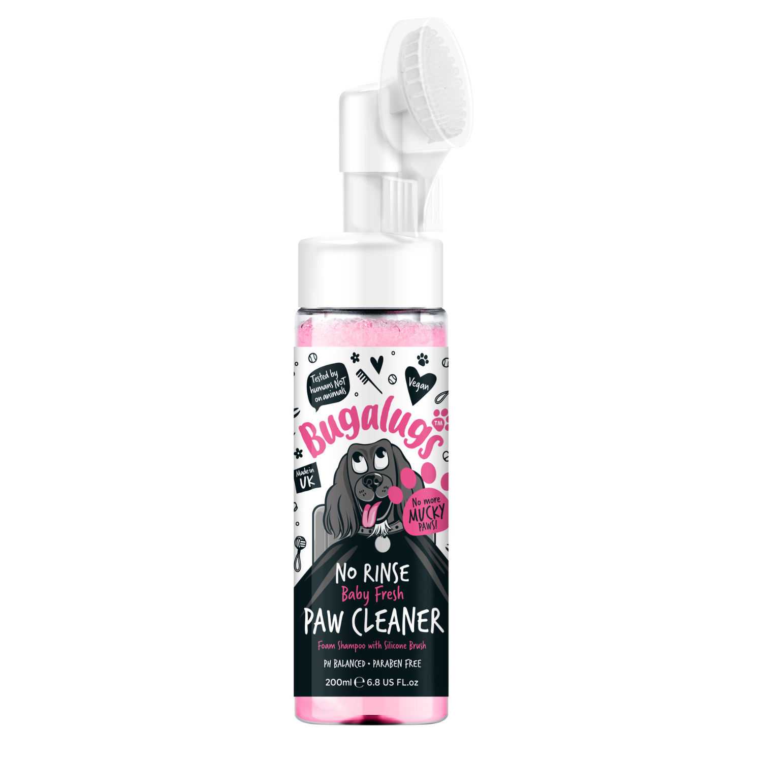 Baby Fresh No-Rinse Paw Cleaner for Dogs & Cats