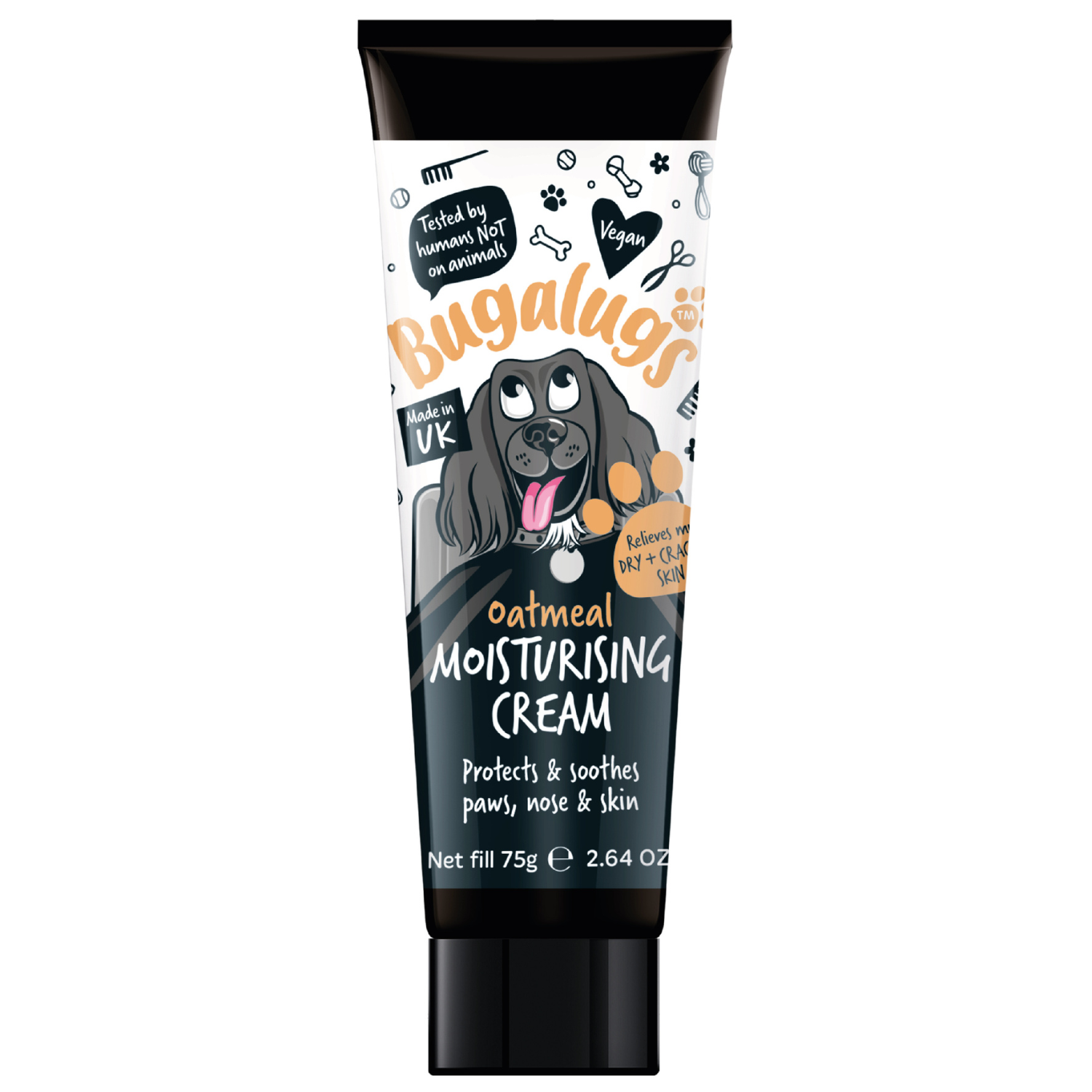 Bugalugs Oatmeal Moisturising Cream - Protects and soothes paws, nose and skin