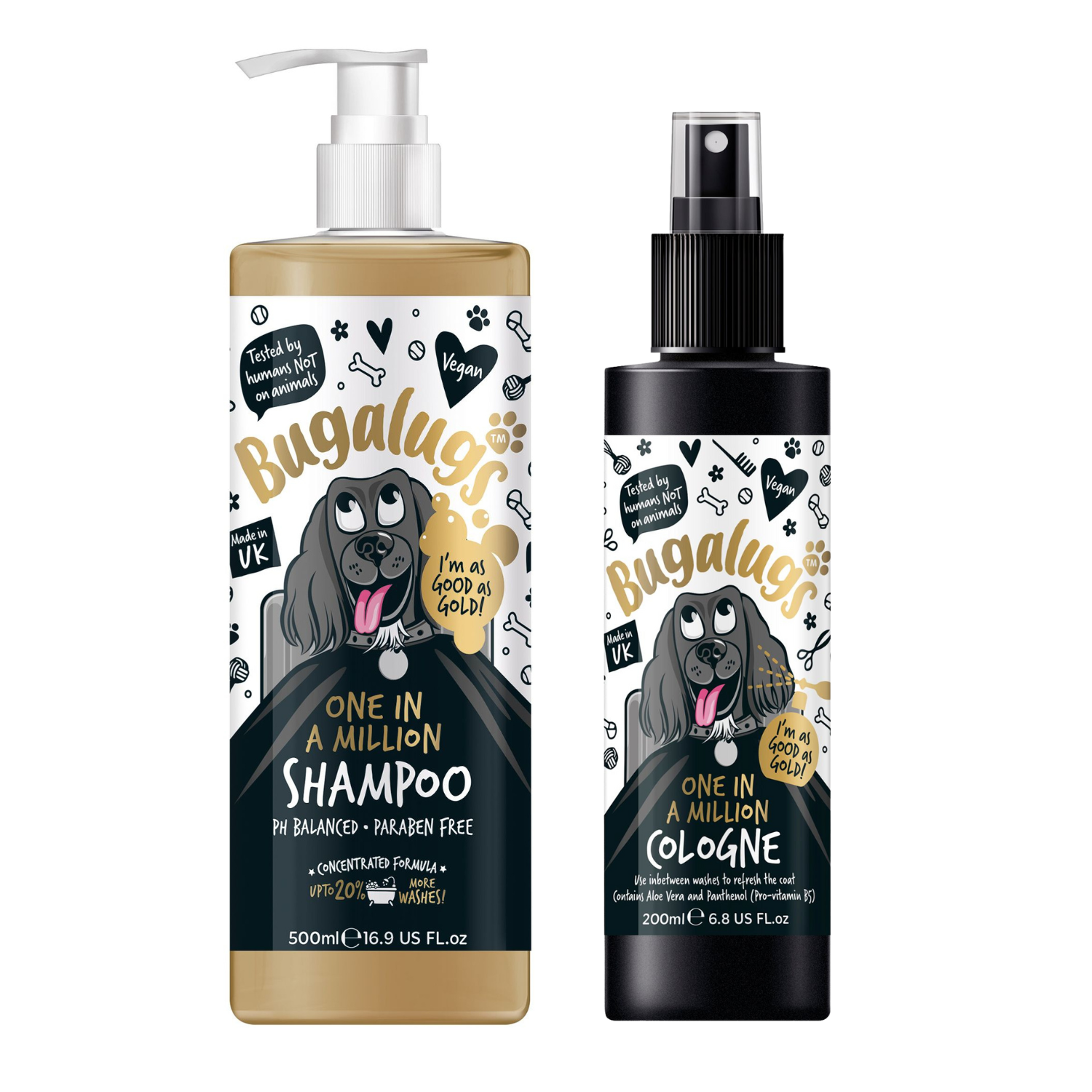 One in a Million Dog Shampoo Cologne Duo Bugalugs Dog Grooming