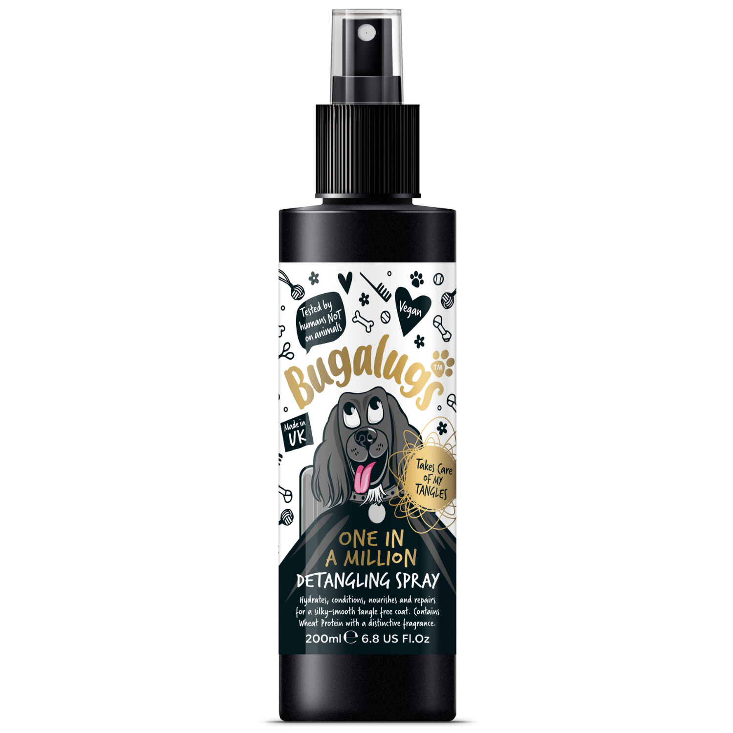 Bugalugs One in a Million Detangling Spray Scented Dog Detangler Bugalugs Pet Care