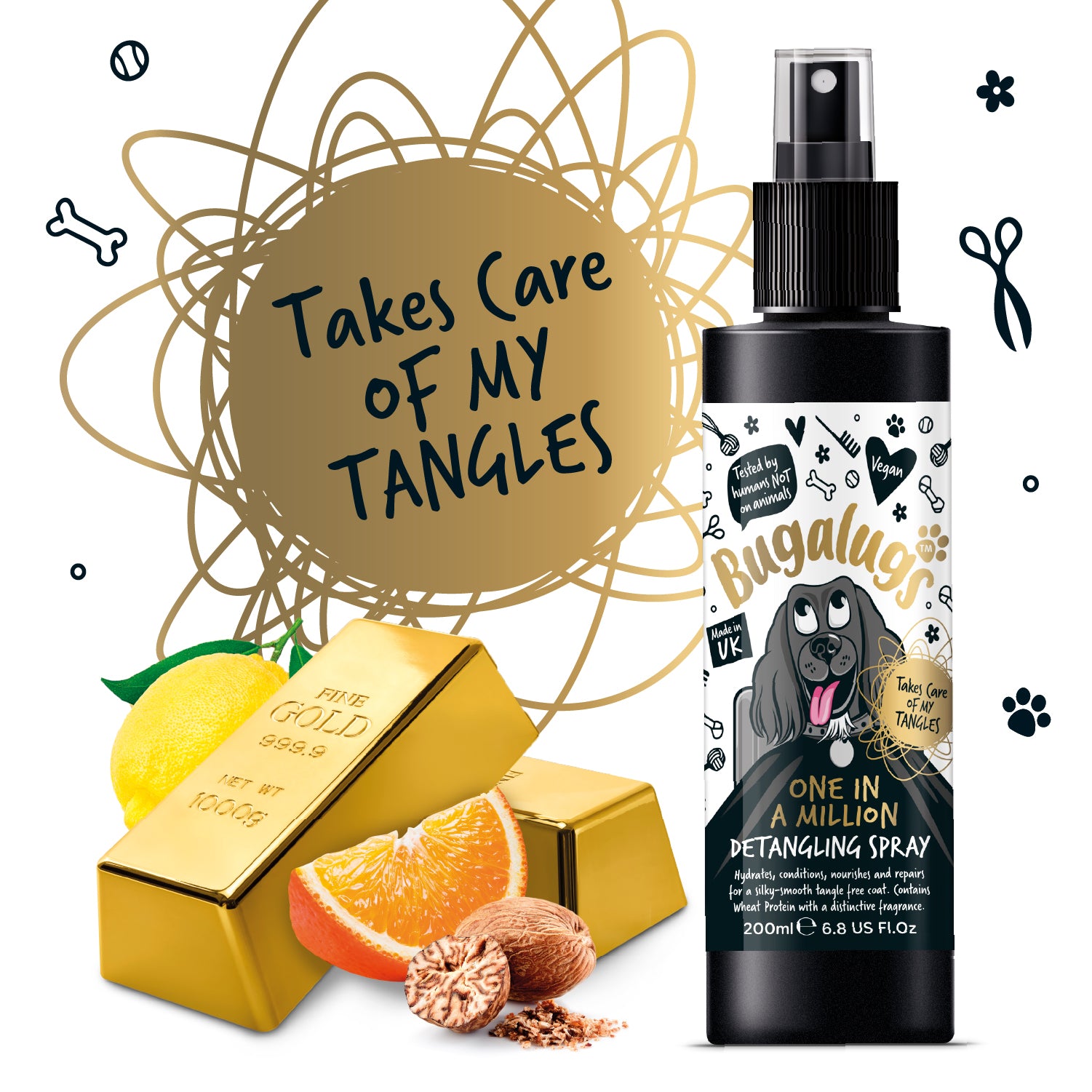 One in a Million Detangling Spray for Dogs - Takes care of my tangles