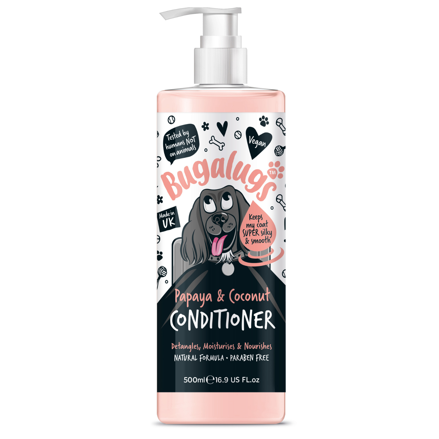Bugalugs Papaya and Coconut Conditioner for Dogs