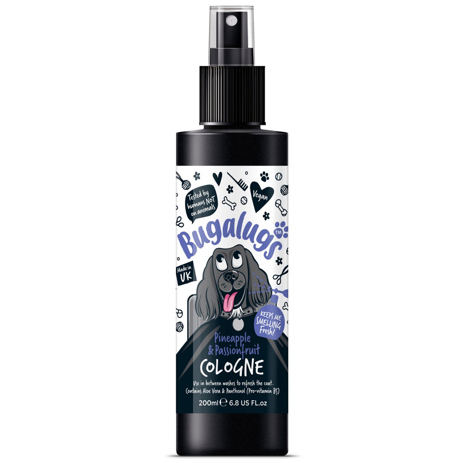 Bugalugs Pineapple and Passionfruit Cologne for Dogs