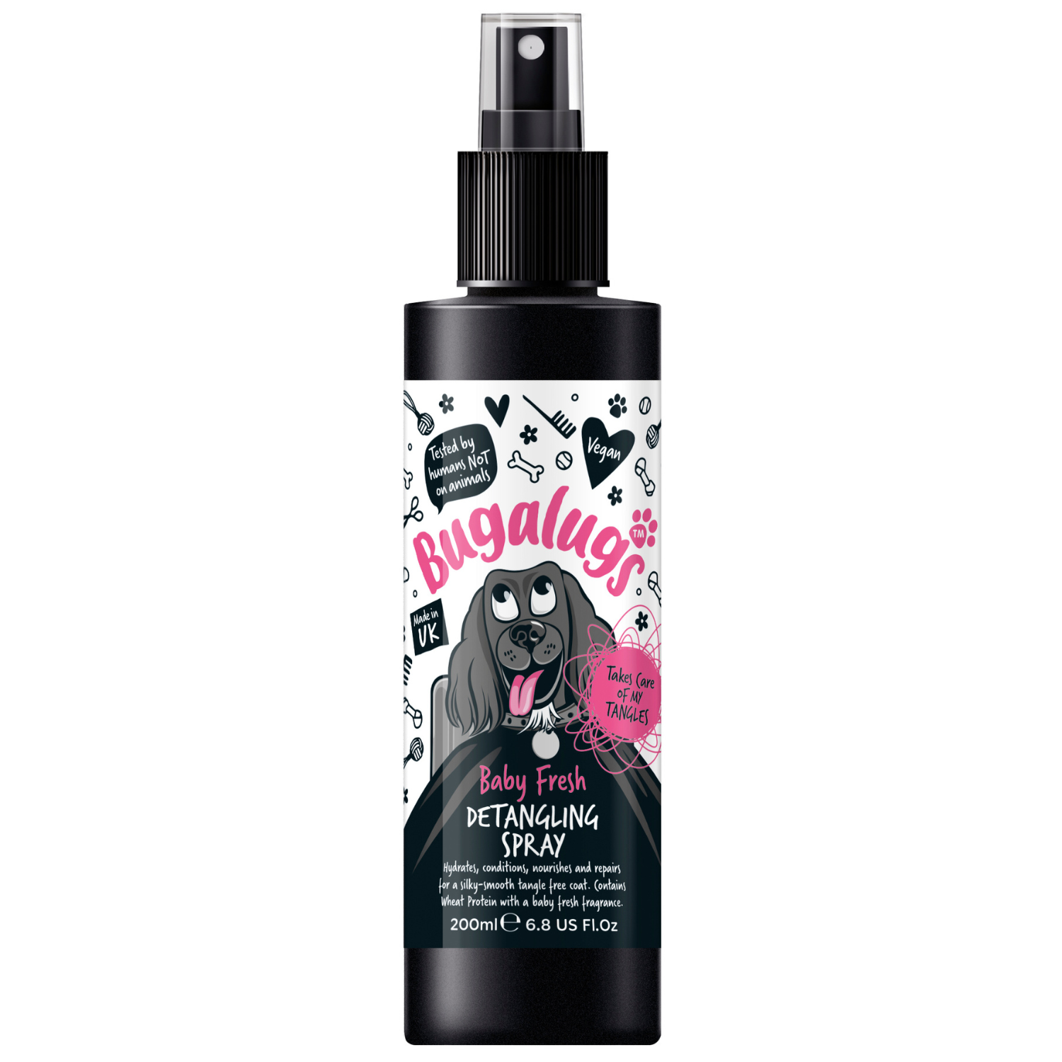 Bugalugs Baby Fresh Detangling Spray for Dogs