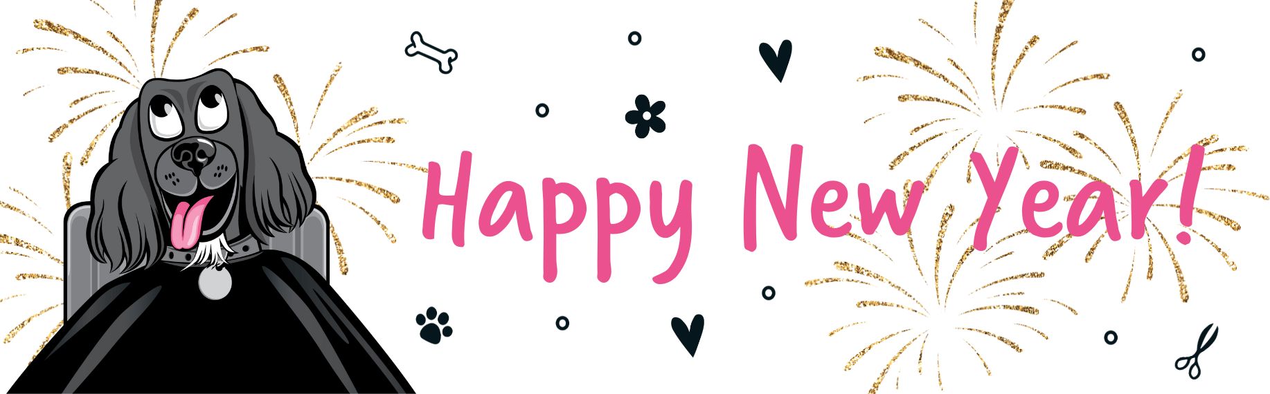 Happy New Year Blog Banner 