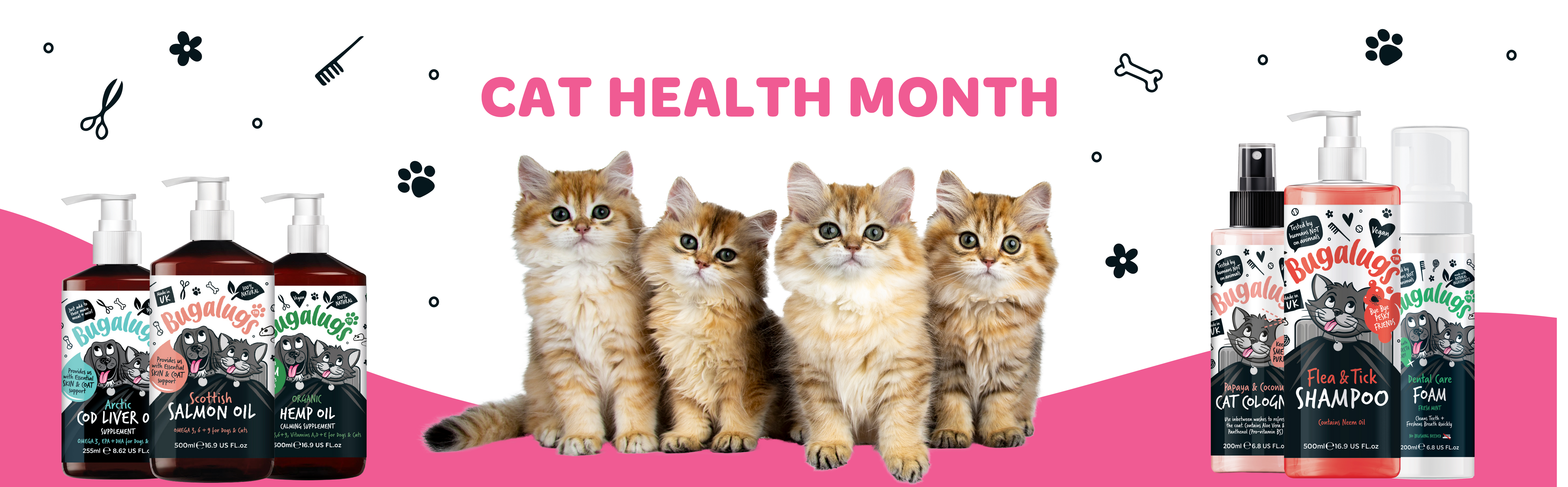 Cat Health Month Blog Banner