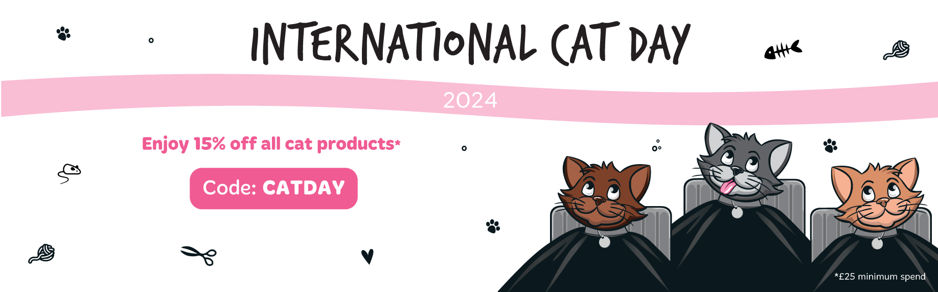 International Cat Day Blog Banner