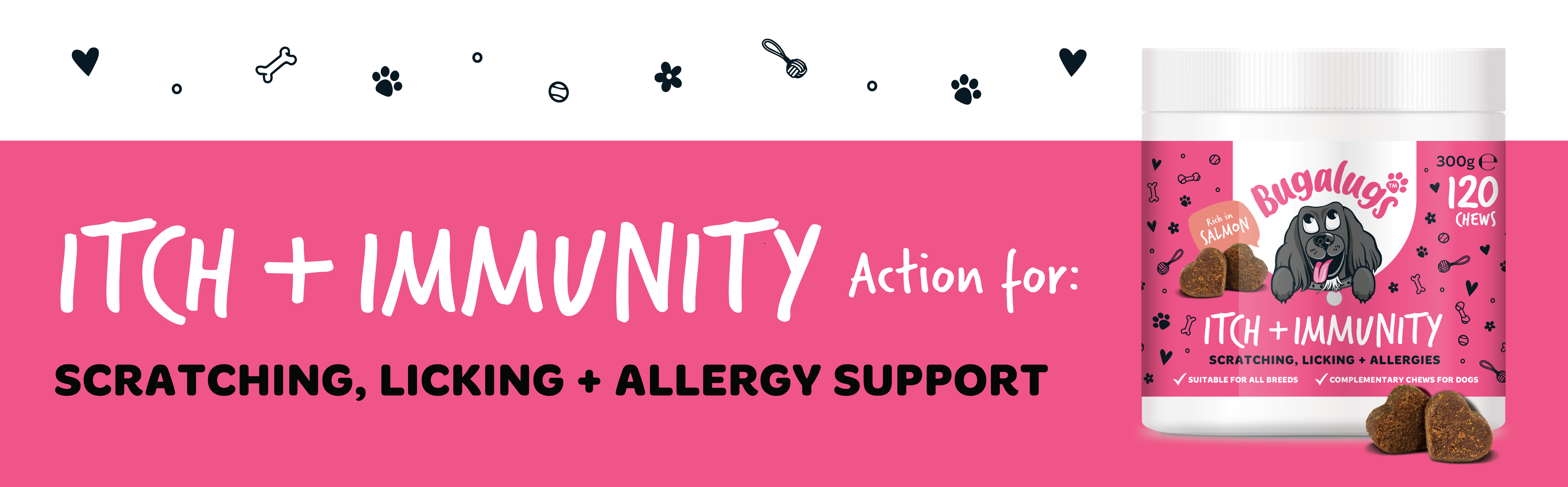 Itch and Immunity Chew Blog Banner 