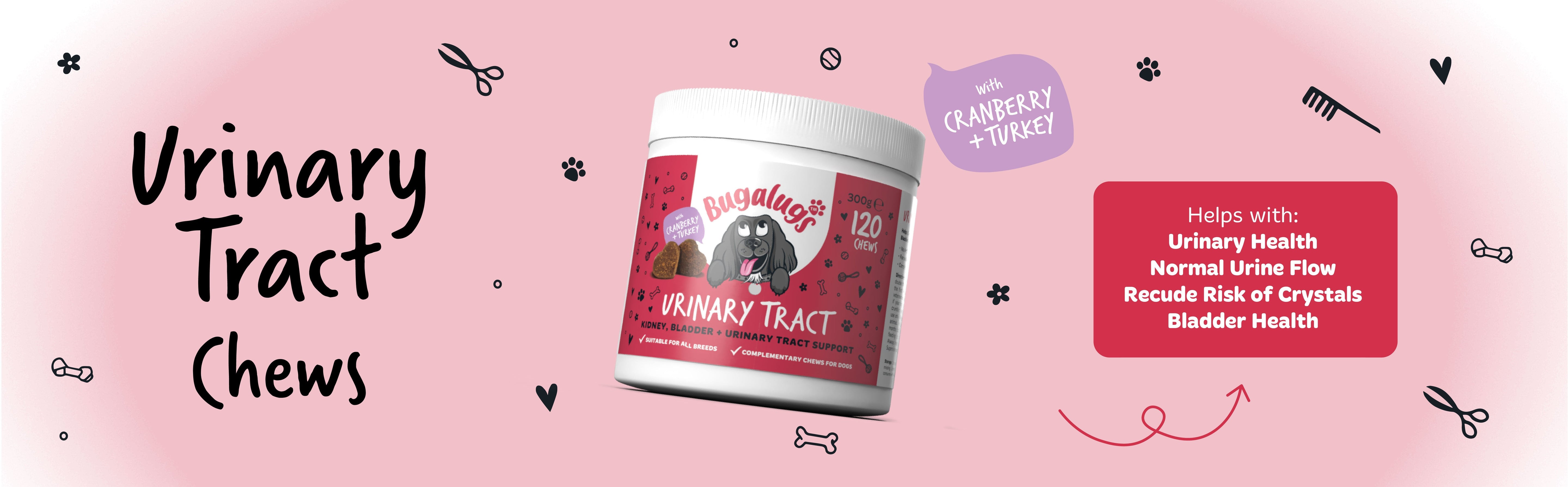 Urinary Tract Supplement Chews for Dogs