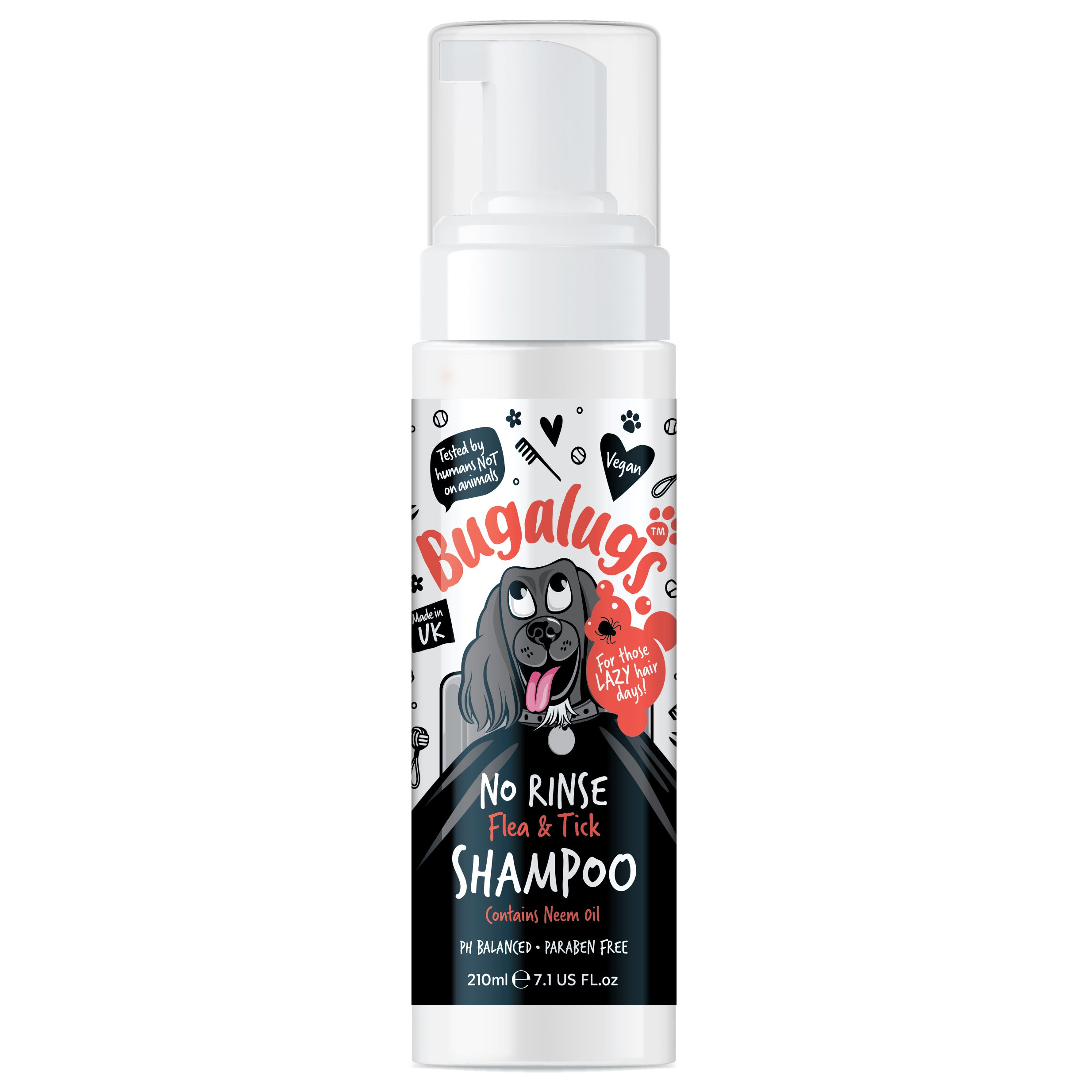 No Rinse Flea & Tick Shampoo for Dogs
