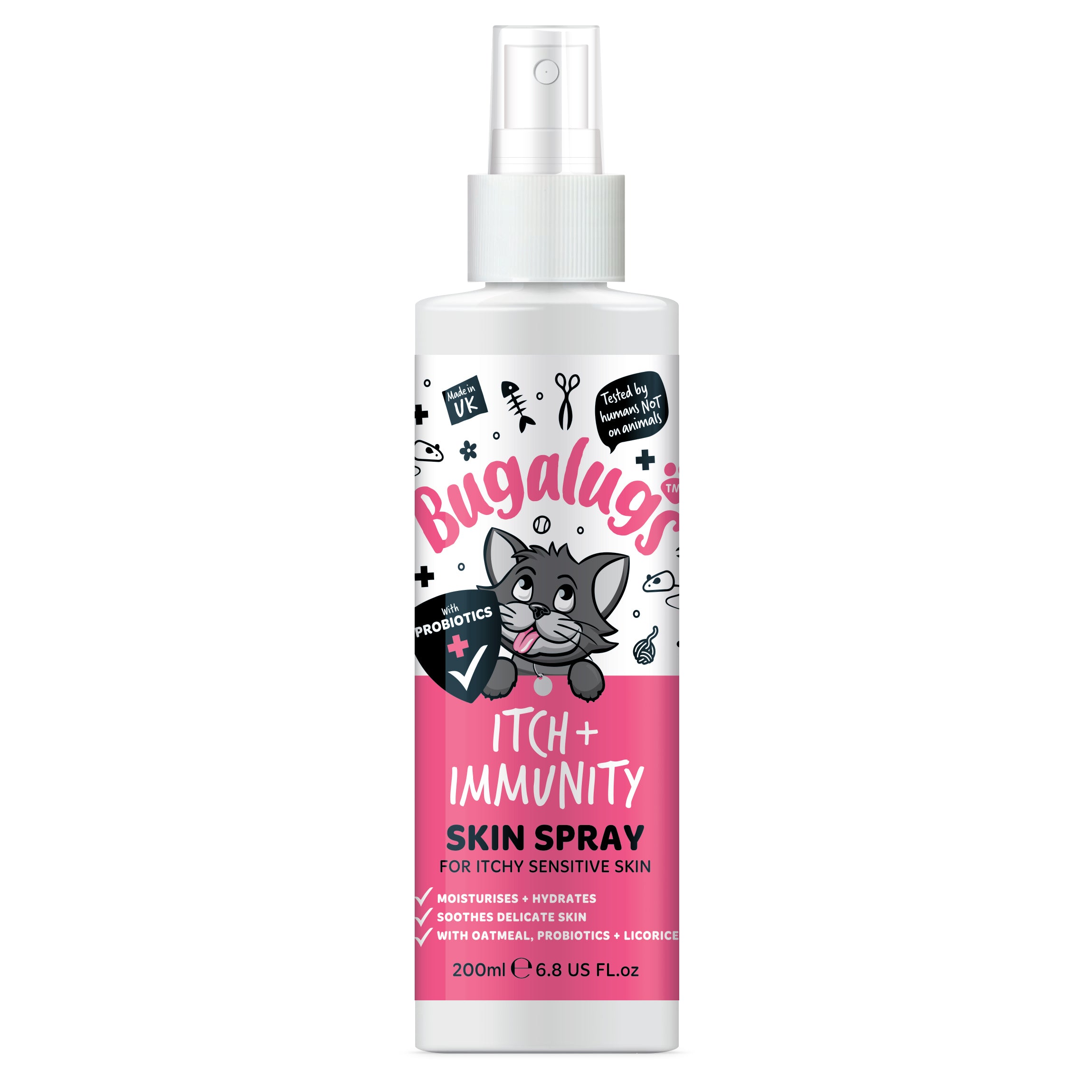 Itch + Immunity Skin Spray for Cats