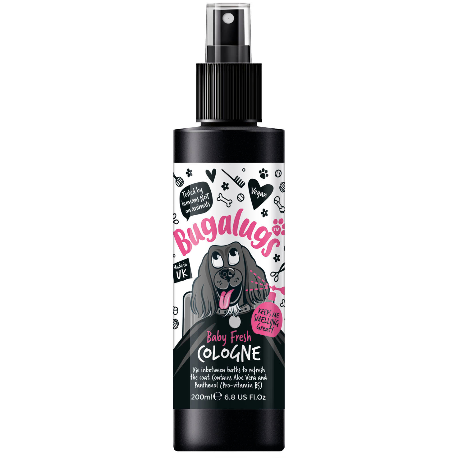 Bugalugs Baby Fresh Cologne - Dog cologne for dogs and puppies