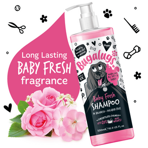 Bugalugs Baby Fresh Shampoo for Dogs - Long-lasting fragrance