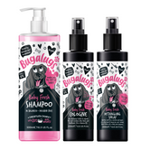 Bugalugs Baby Fresh Shampoo, Cologne and Detangling Spray Bundle