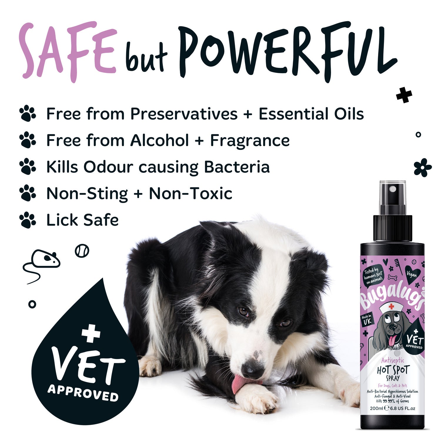 Essential pet hot spot spray hotsell