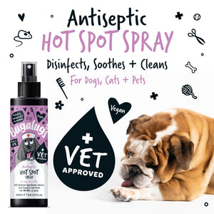 Bugalugs Antiseptic Hot Spot Spray Soothes Hot Spot