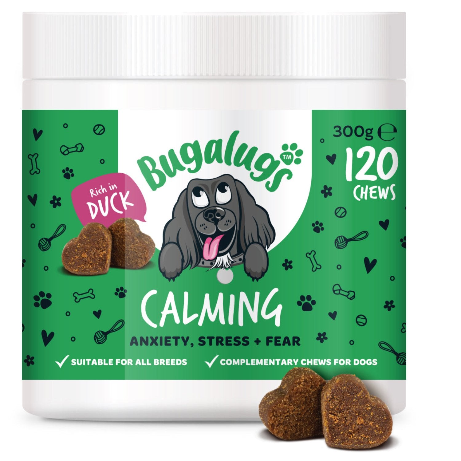 Calming Supplement Chews for Dogs