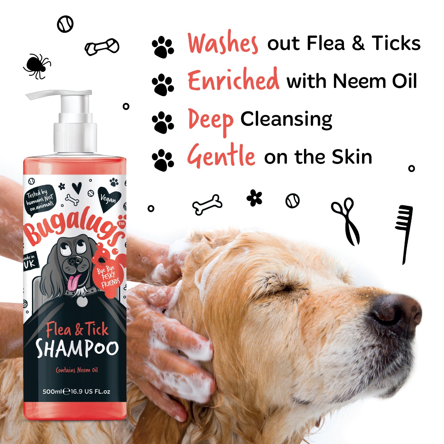 Benefits of flea & tick shampoo for dogs