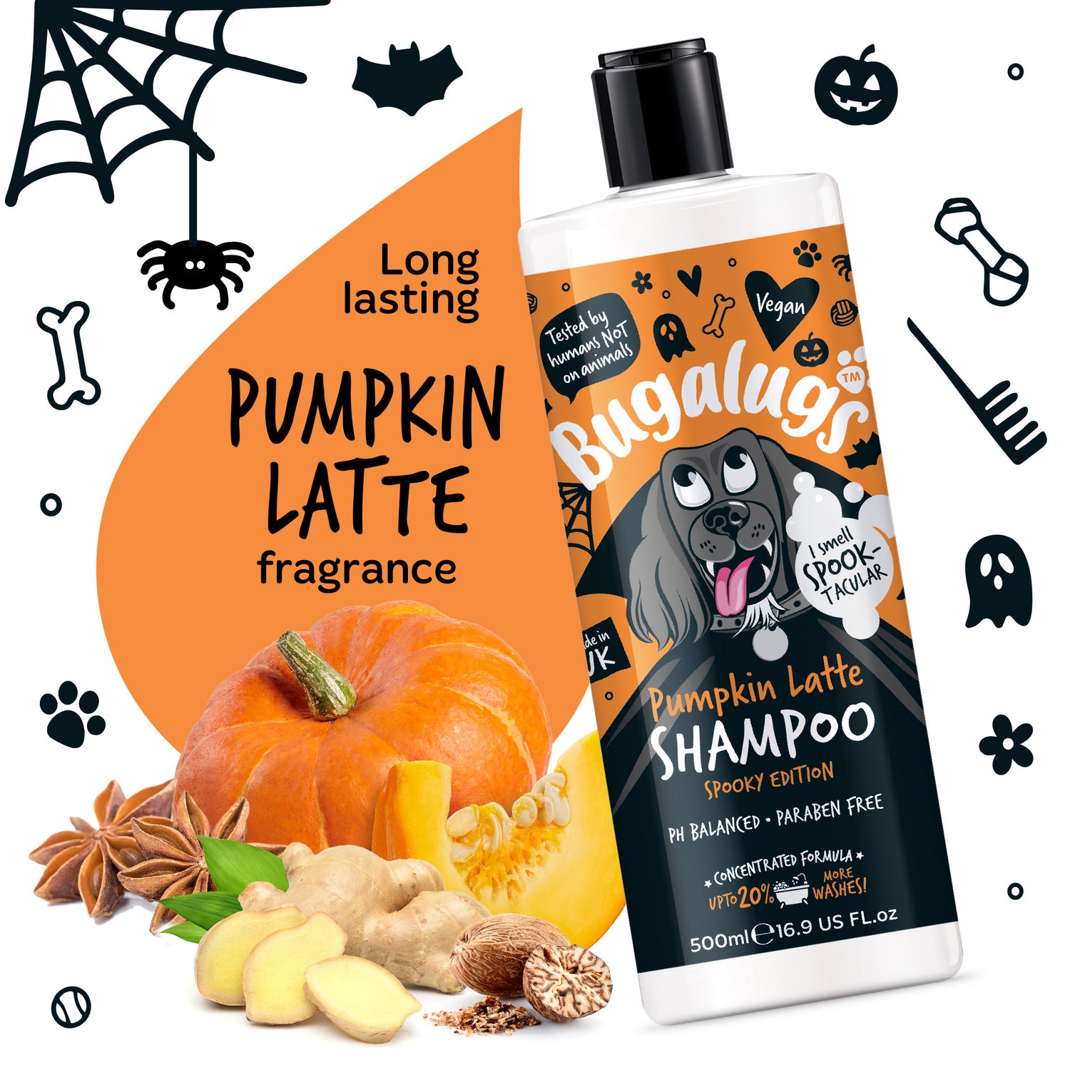 Spooky Edition: Pumpkin Latte Bundle (Shampoo + Cologne)