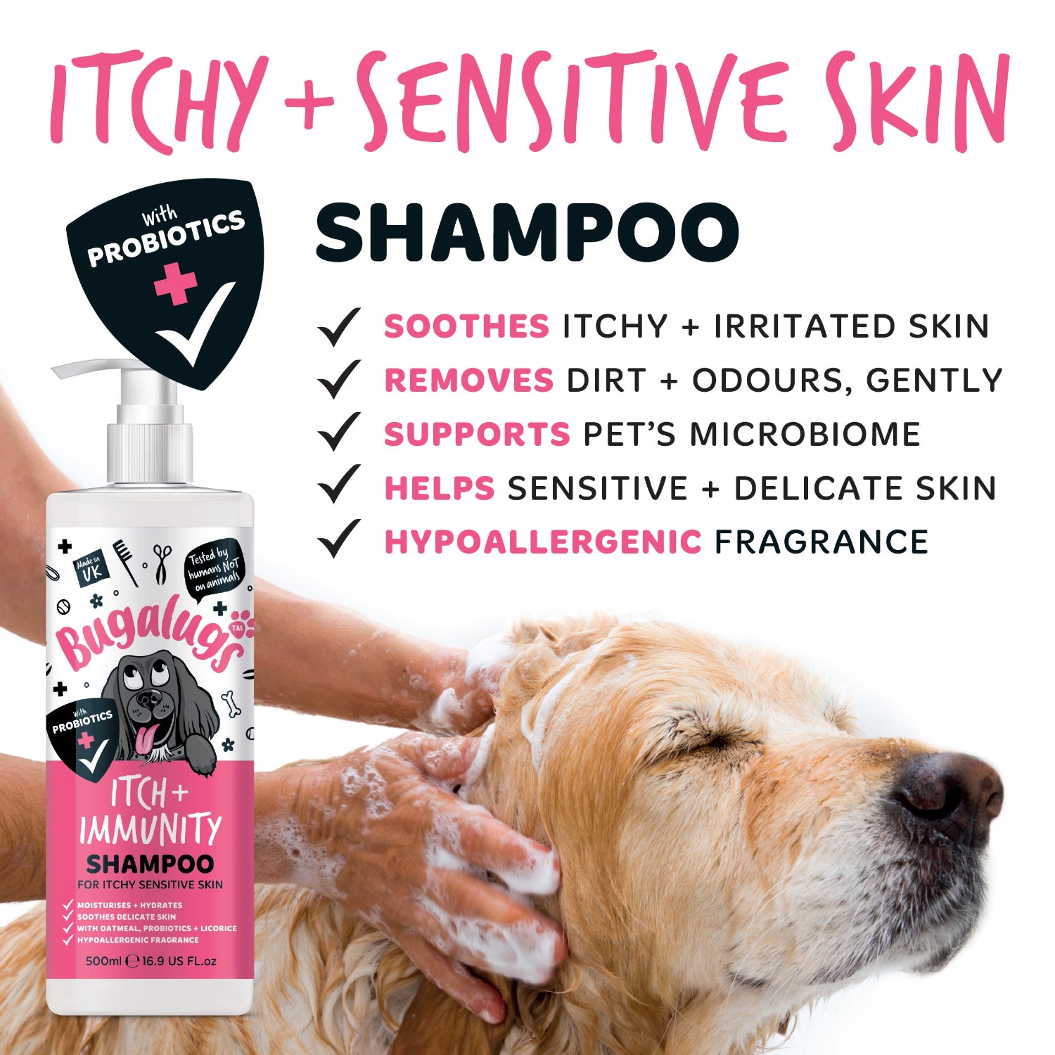Itch + Immunity Shampoo for Dogs