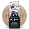 Lick Bowl for Dogs & Cats (Beige)
