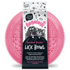 Lick Bowl for Dogs & Cats (Pink)