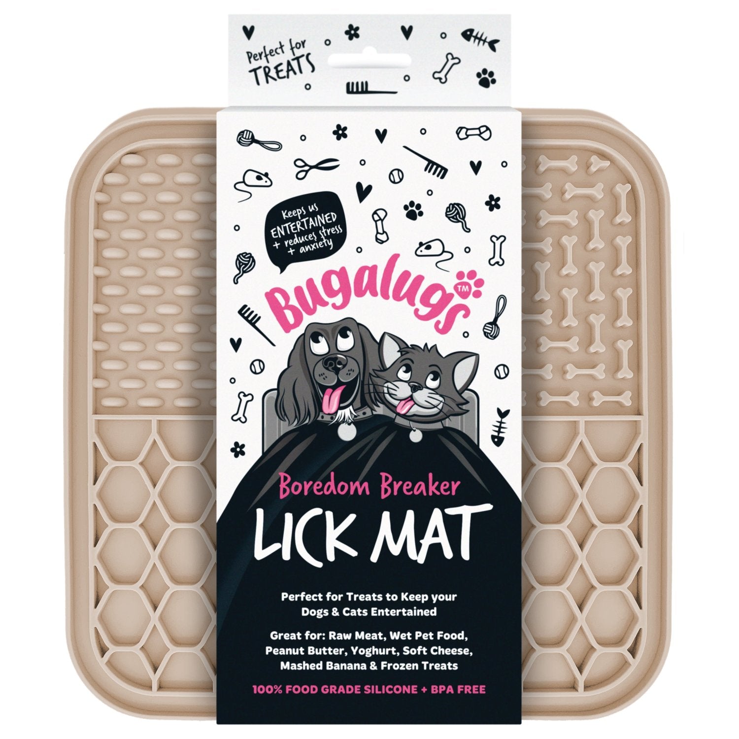 Lick Mat (Beige)