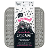 Pet Lick Mat for Dogs & Cats (Grey)