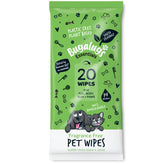 Fragrance Free Pet Wipes for Full Body, Bum & Paws (20)