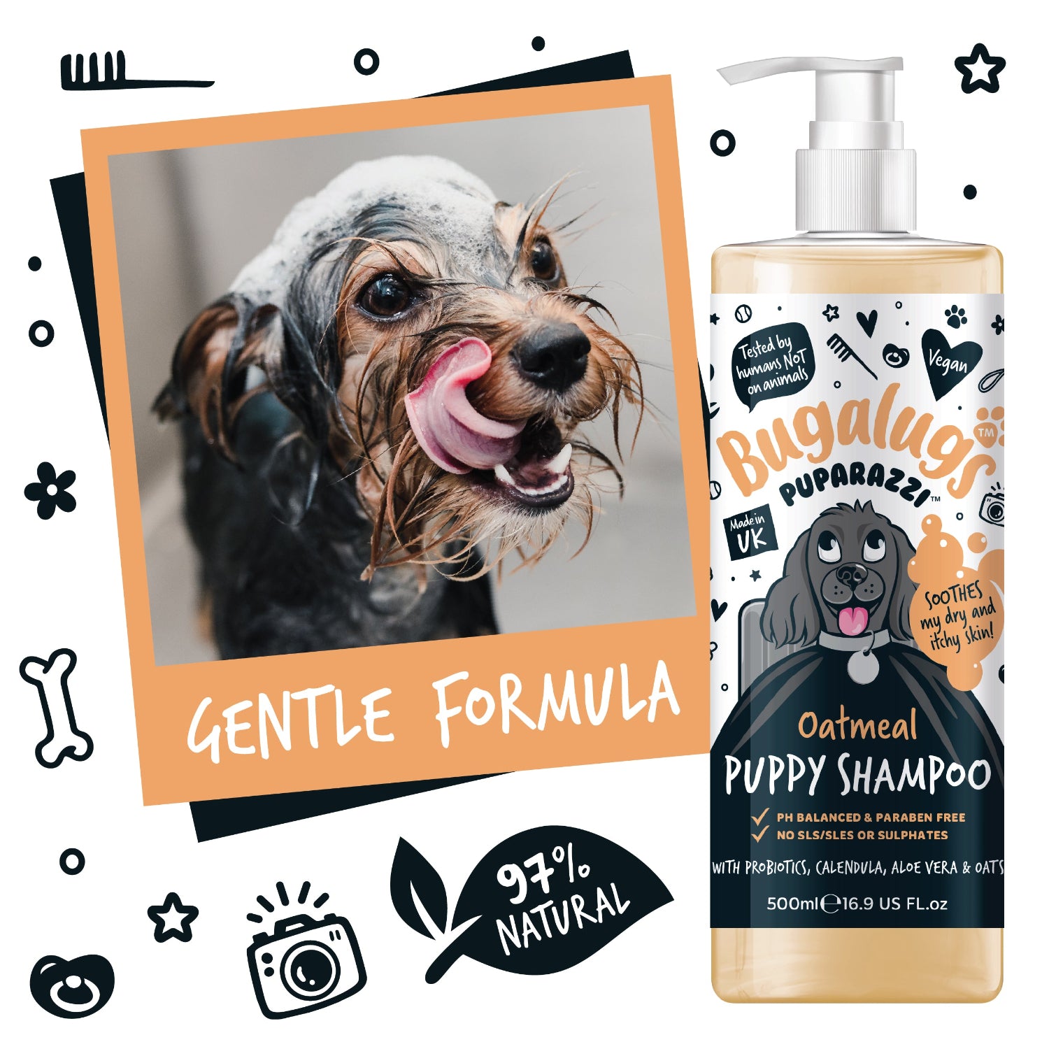 Puparazzi™ Oatmeal Puppy Shampoo