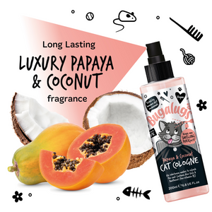 Bugalugs Papaya and Coconut Cat Cologne - Long-lasting fragrance