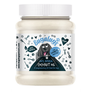 Bugalugs 100% Natural Coconut Oil - A complementary pet food for dogs