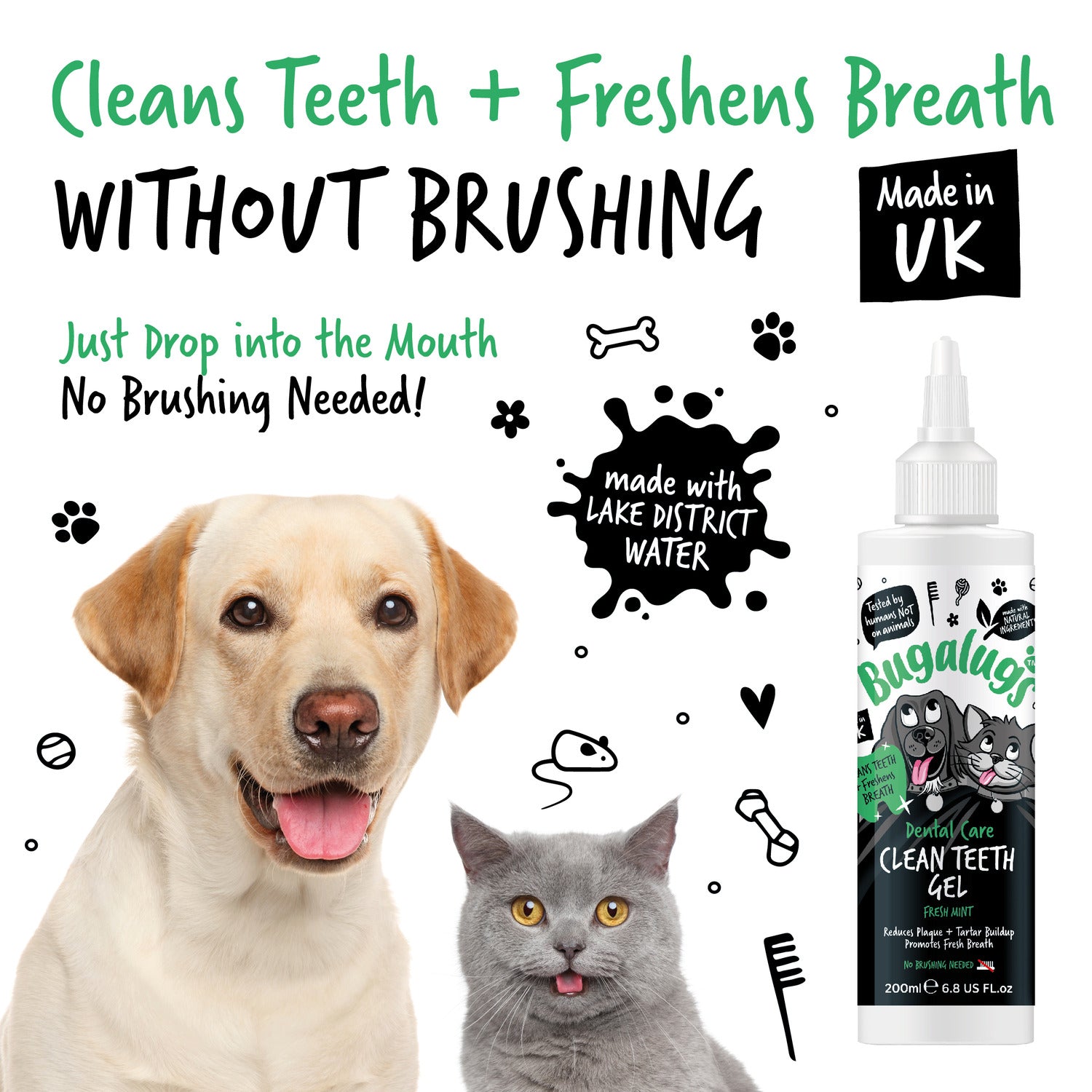 No brush dog toothpaste best sale