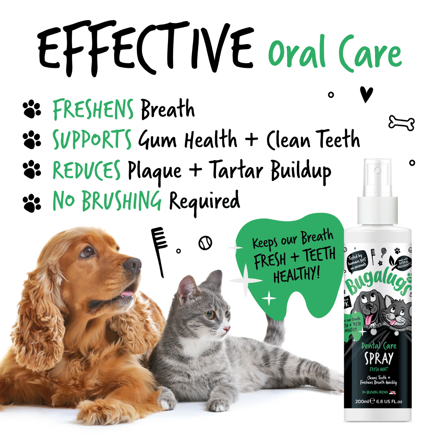 Dental spray for dogs plaque best sale