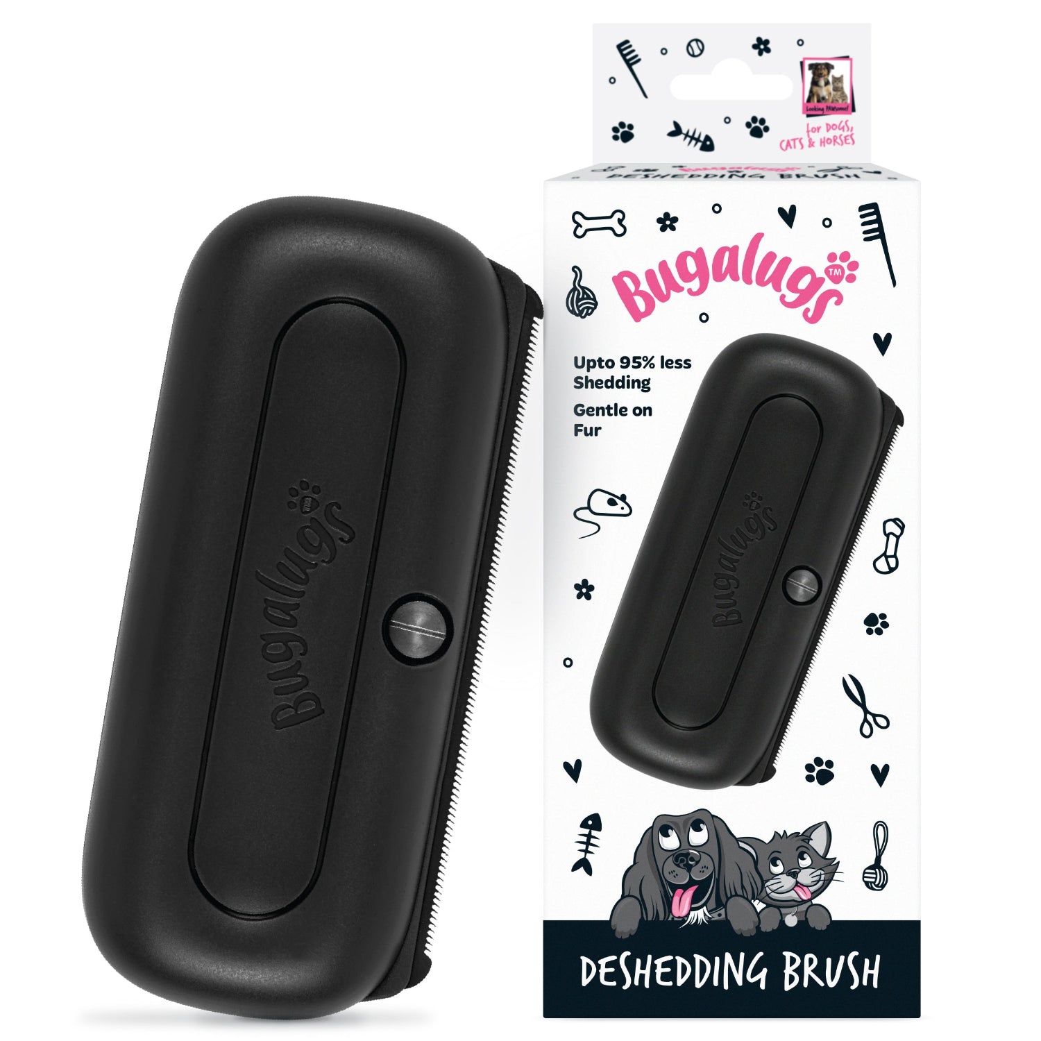 Deshedding Brush (Black)