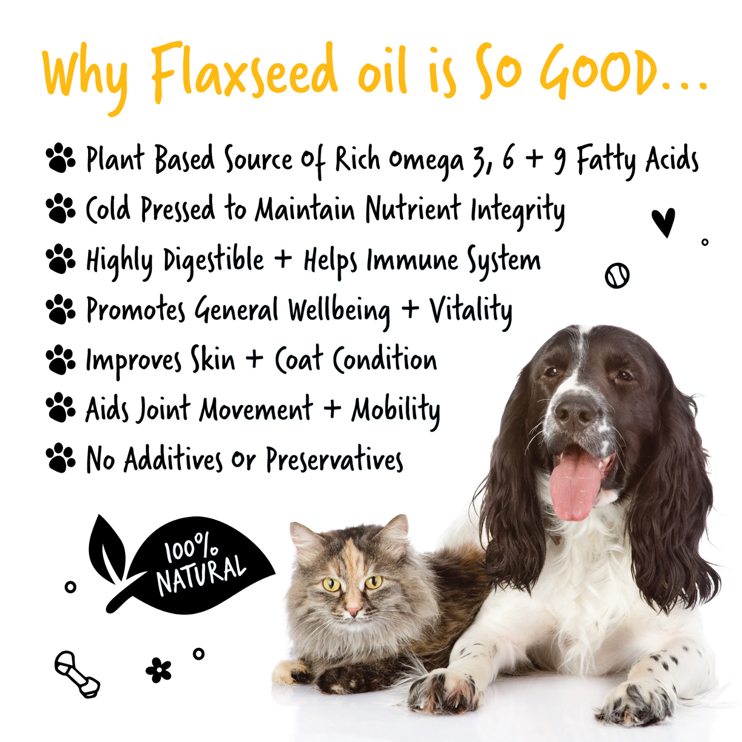 Is flaxseed safe for cats hotsell