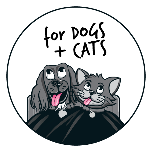 Suitable for use on cats and dogs