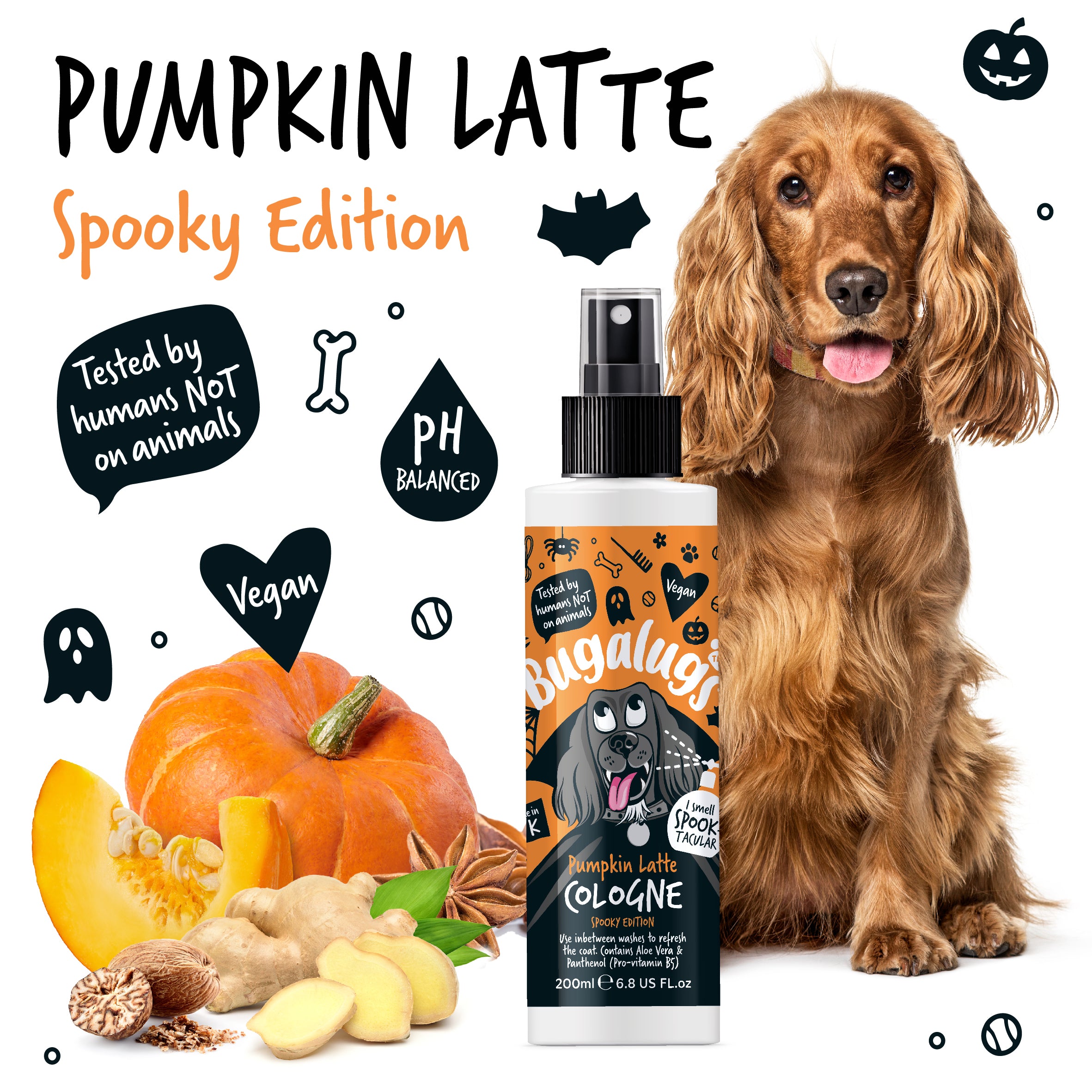 Halloween Dog Shampoo Pumpkin Latte