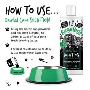 Dental water additive for dogs and cats online